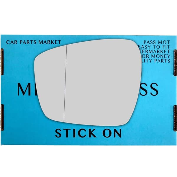 Left Passenger Side Wide Angle Wing Mirror Glass For Ford Galaxy 2015-2023