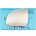 Miniatyrbilde 1 av 2: Left Passenger Side Wing Mirror Glass For BMW X6 2014-2019 Heated + Plate