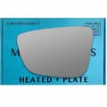 Miniatyrbilde 1 av 2: Left Passenger Side Wing Mirror Glass BMW 2 Series Coupe 2021-2023 Heated Plate