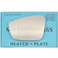 Miniatyrbilde 1 av 2: For Seat Mii 11-20 Left Passenger Aspheric Electric Wing Mirror Glass with Plate