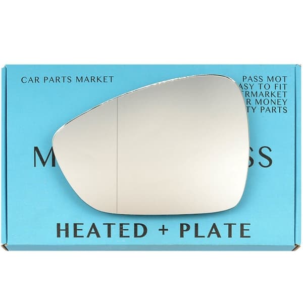 Left Side Wide Angle Mirror Glass DS DS4 DS5 DS4 Crossback 15-18 Heated Plate