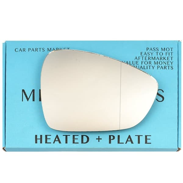 Right Driver Side Wide Angle Wing Mirror Glass For DS DS3 2016-2019 Heated Plate