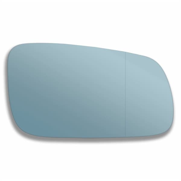 Right Driver Side Wide Angle blue Wing Door Mirror Glass For Audi A6 1994-1998