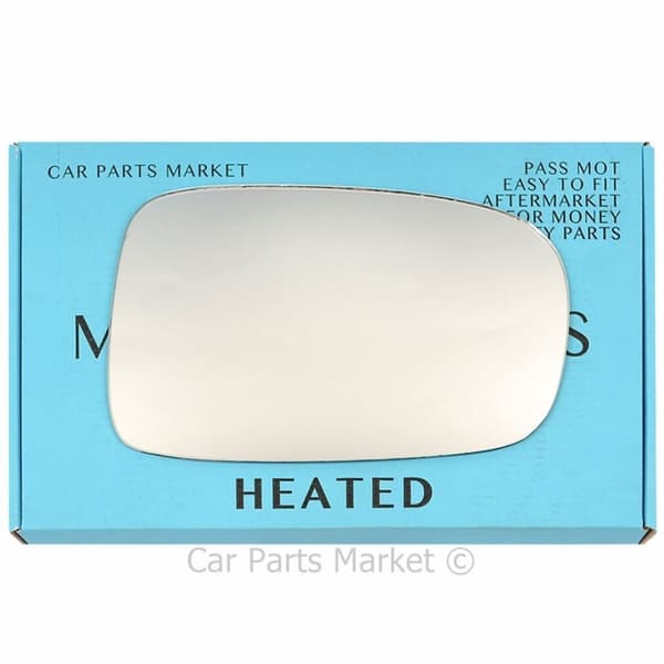 Right Driver Side Flat Wing Door Mirror Glass For Suzuki Liana 2001-2007 Heated
