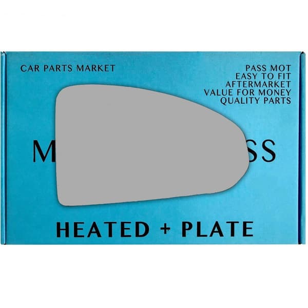 Right Driver Side Wing Mirror Glass For Audi TT mk3 2014-2023 Heated Plate