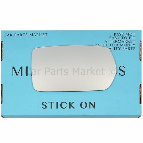 For BMW 7 Series E23 1977-1986 Right Driver Side Flat Wing Mirror Glass