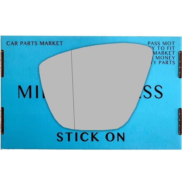Left Passenger Side Wide Angle Wing Mirror Glass For Ford Ka+ 2016-2020