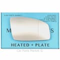Miniatyrbillede 1 af 2: For Renault Espace 03-09 Right Side Aspheric Electric Wing Mirror Glass w/ Plate