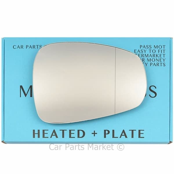 Right Side Wide Angle Wing Door Mirror Glass For Alfa Romeo 159 Heated +Plate