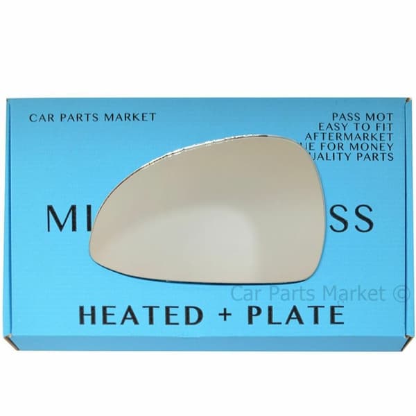 Left Side Wing Mirror Glass For Porsche Cayman Boxster 2012-2016 Heated Plate
