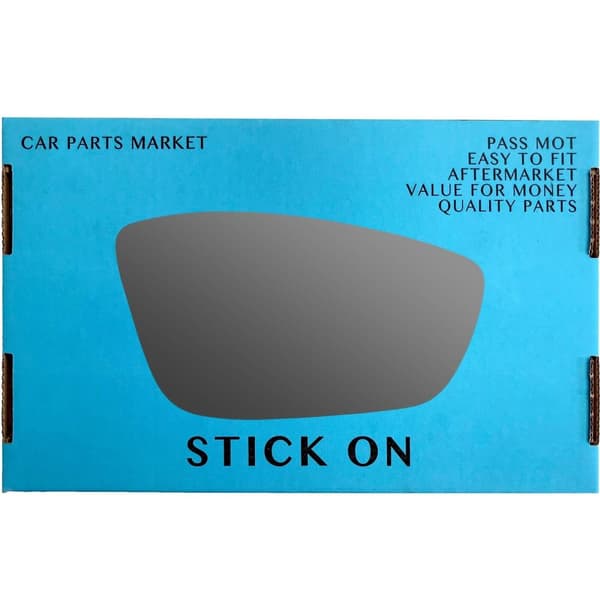 Right Driver Side Wing Mirror Glass For Peugeot 508 2018-2022