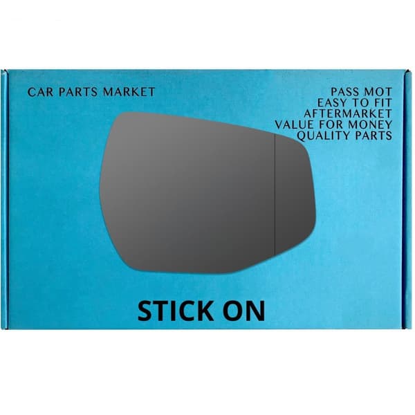 Right Driver Side Wide Angle Wing Mirror Glass For Kia Sportage 2022-2023