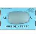 Miniatyrbillede 1 af 2: Left Passenger Side Flat blue Wing Mirror Glass For Peugeot 306 1993-02 + Plate