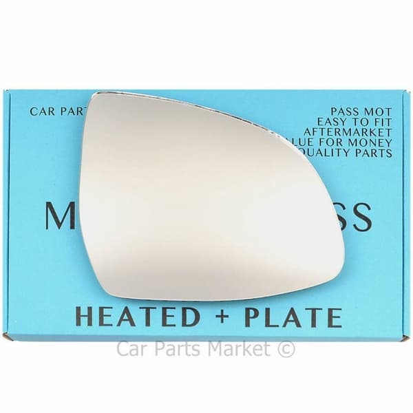 Right Driver Side Wing Mirror Glass For BMW X4 2018-2023 Heated + Plate