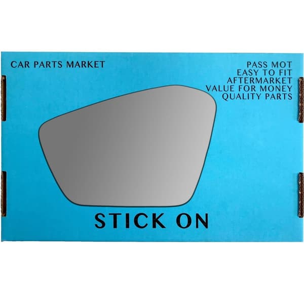Left Passenger Side Wing Mirror Glass For Skoda Scala 2019-2023