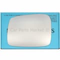 Miniatyrbillede 1 af 2: Left Side Wing Door Mirror Glass For Vw transporter T4 LHD 90-03 + Plate