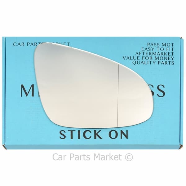 Right Driver Side Wide Angle Wing Mirror Glass For Toyota C-HR 2016-2023
