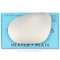 Miniatyrbillede 1 af 2: Left Side Wide Angle Wing Mirror Glass For Nissan Juke 2011-2014 Heated + Plate