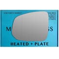 Miniatyrbillede 1 af 2: Left Passenger Side Wide Angle Mirror Glass For Volvo XC90 2015-20 Heated Plate