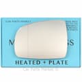 Miniatyrbilde 1 av 2: Left Side Wide Angle Wing Mirror Glass For Nissan Note 2006-2013 Heated + Plate