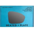 Miniatyrbilde 1 av 2: Right Driver Side Wing Mirror Glass For Dacia Jogger 2022-2023 Heated Plate