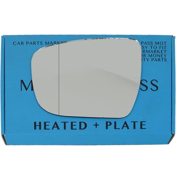 Left Side wide Angle Heated Plate Wing Mirror Glass For Nissan X-trail 14-20