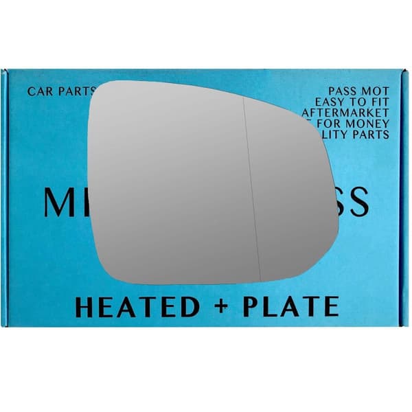 Right Driver Side Wide Angle Mirror Glass For Volvo XC90 2015-2023 Heated Plate