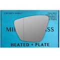 Miniatyrbilde 1 av 2: Left Side Wide Angle Wing Mirror Glass For Skoda Kodiaq 2017-23 Heated Plate
