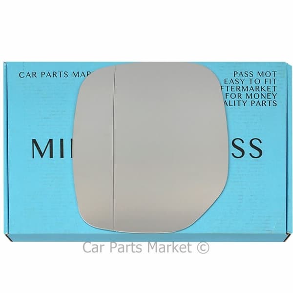 Left Side Wide Angle Wing Mirror Glass For Citroen Berlingo 1996-08 heat +Plate