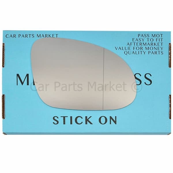 For Volkswagen Jetta 05-11 Right Driver Side Aspheric Wing Door Mirror Glass