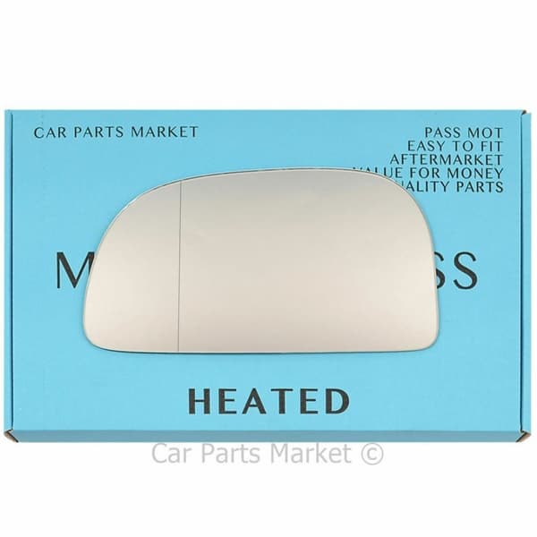 Left Side Wide Angle Wing Mirror Glass For Mitsubishi Galant 1993-2003 Heated