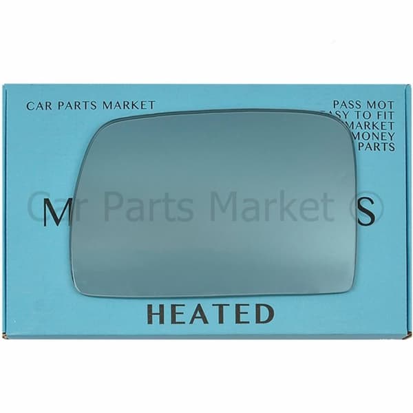Left Side Blue Wing Door Mirror Glass For BMW x5 e53 99-06 Heated
