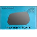 Miniatyrbilde 1 av 2: For Ford Mustang 2015-2023 Left Side Electric Wing Mirror Glass with Plate