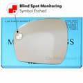 Miniatyrbillede 1 af 2: For Land Rover Discovery 2014-2023 Left Passenger Side BSM Wing Mirror Glass