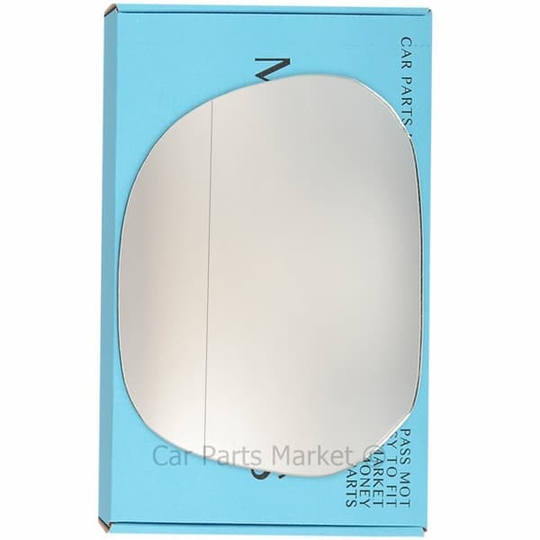 Left Side Wide Angle Wing Mirror Glass For  L400 Delica 1995-2005 Heated + Plate