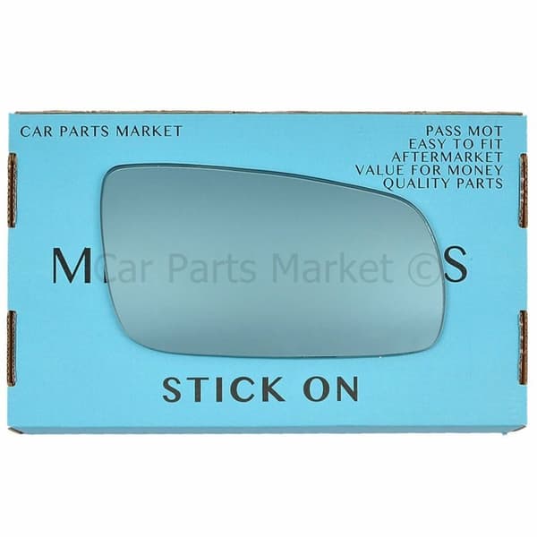 Right Driver Side blue Wing Door Mirror Glass For Audi A4 1994-1999
