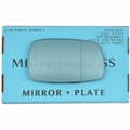 Miniatyrbilde 1 av 2: For VW corrado 88-95 Right Driver Side Aspheric Blue Wing Mirror Glass +Plate