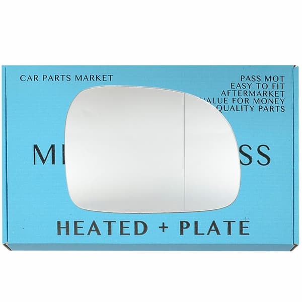 For Mercedes Viano 2004-2009 Right Side Aspheric Electric Mirror Glass +Plate
