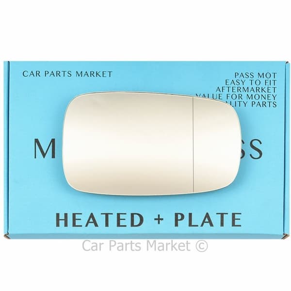 Right Side Wide Angle Wing Door Mirror For Renault Clio 2005-2009 Heated +Plate