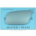 Miniatyrbilde 1 av 2: For AUDI A3 8L 00-03 Heated +BP Blue Left Side Wing Mirror Glass