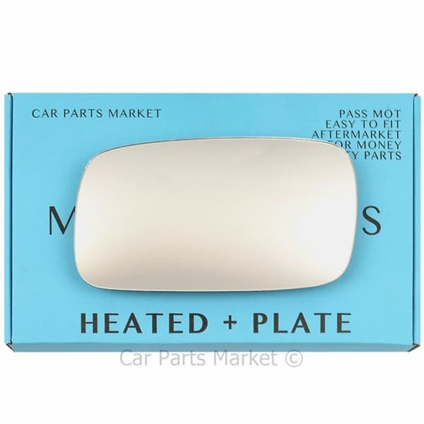 Left Side Wing Door Mirror Glass For Seat Inca 1995-2003 Heated +Plate
