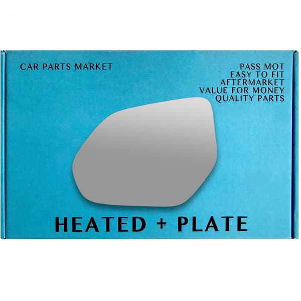 Left Passenger Side Wing Mirror Glass For Lamborghini Urus 2018-23 Heated Plate