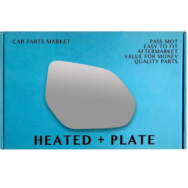 Right Driver Side Wing Mirror Glass For Lamborghini Urus 2018-22 Heated Plate
