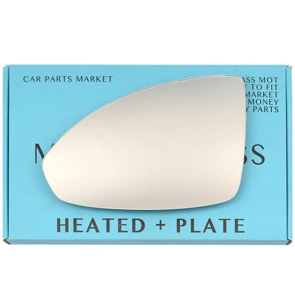 For Chevrolet Cruze 09-13 Left Passenger Electric Wing Mirror Glass with Plate