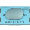 Miniatyrbilde 1 av 2: For Peugeot 1007 05-08 Left Passenger Aspheric Blue Wing Mirror Glass w/ Plate