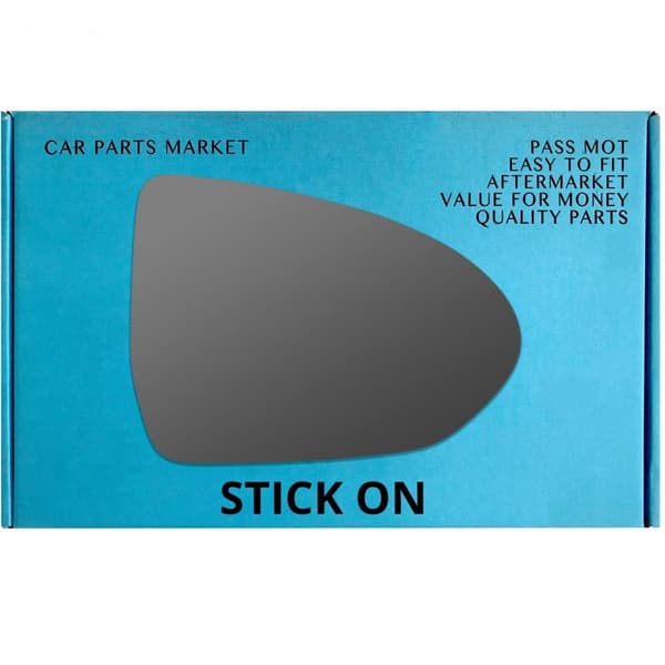 Right Driver Side Convex Mirror Glass For MG MG4 2022-2023