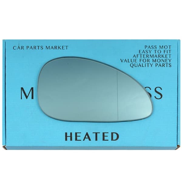Right Side blue Wide Angle Wing Door Mirror Glass For Citroen C4 2004-2009 heat
