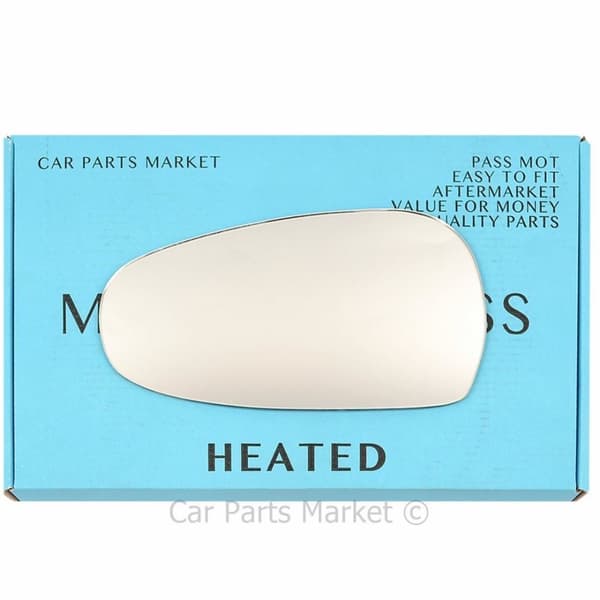 Left Passenger Side Wing Door Mirror Glass For Toyota Paseo Cynos 91-95 Heated