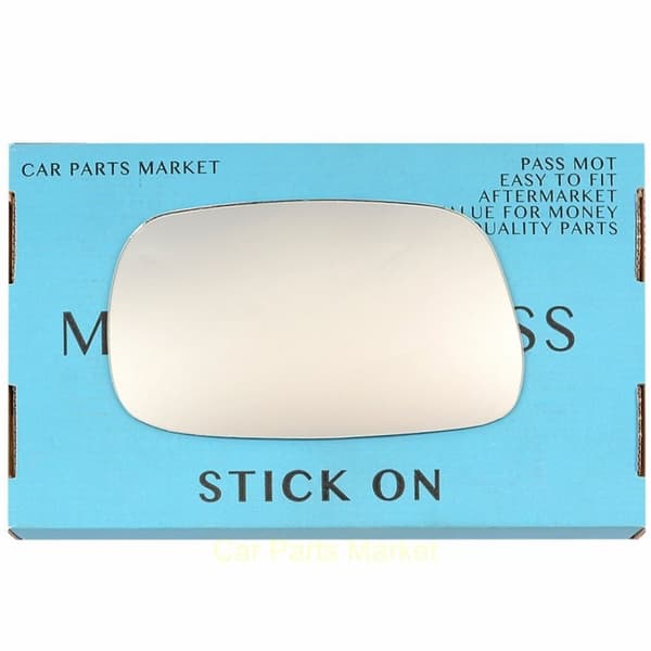 Left Side Flat Wing Door Mirror Glass For Toyota corolla 2001-04