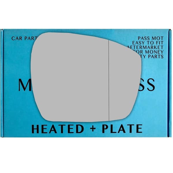 Right Driver Side Wide Angle Mirror Glass For Ford Edge 2015-2020 Heated Plate
